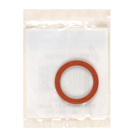 Fiber 7/8 Inch  D X 1-1/8 Inch  D Cap Thread Gasket